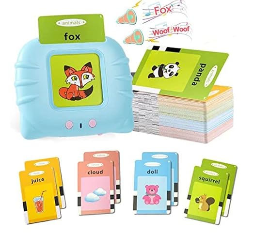 Camin Talking Flash Card Learning Toy for Kids